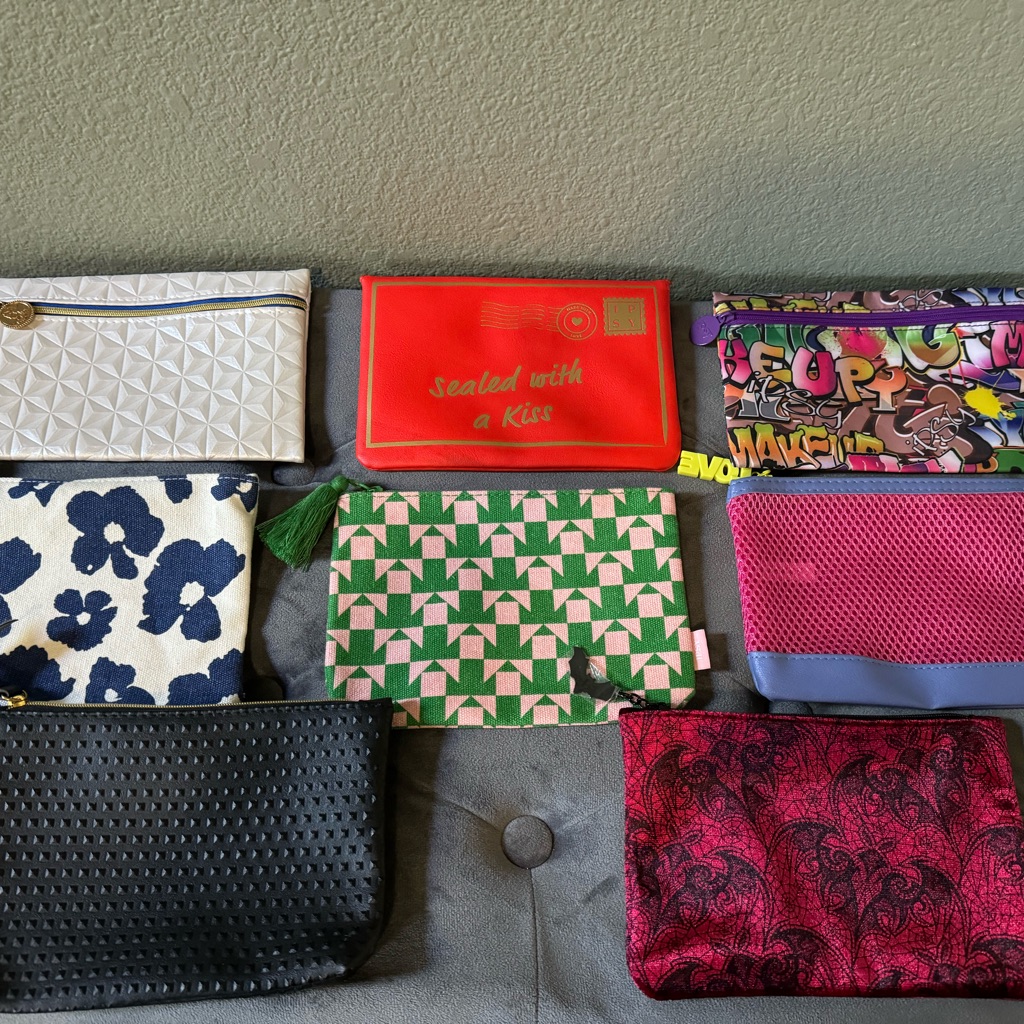 Nwot Ipsy Cosmetic Bags 8